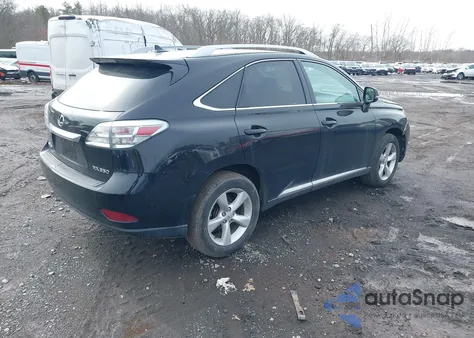 2010 Lexus Rx 350 z USA, uszkodzony, nr VIN 2T2BK1BA9AC031815